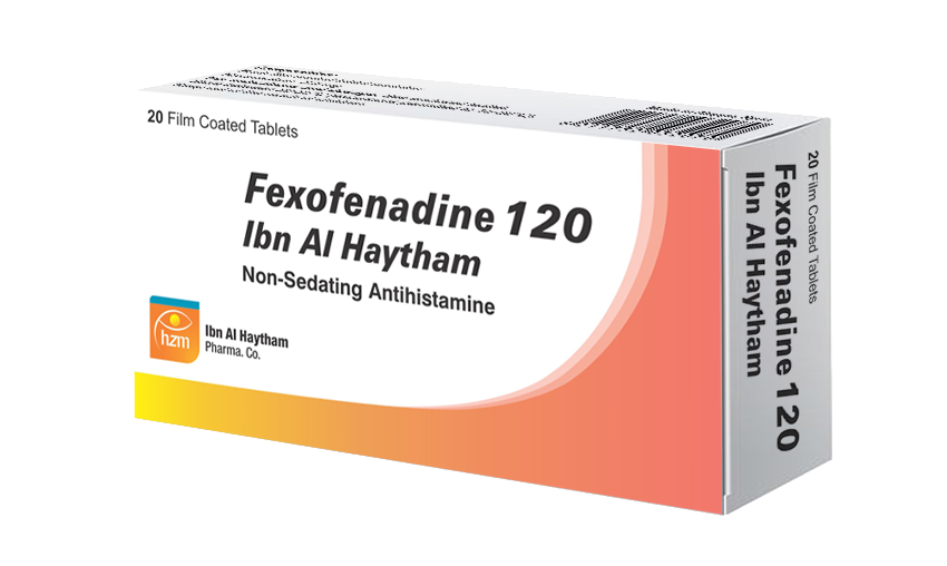فيكسوفينادين 120 ابن الهيثم