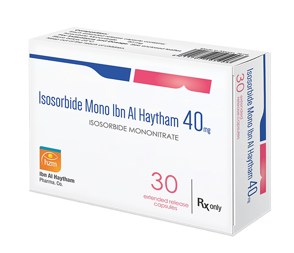 إيزوسوربيد مونو ابن الهيثم 40 ملغ