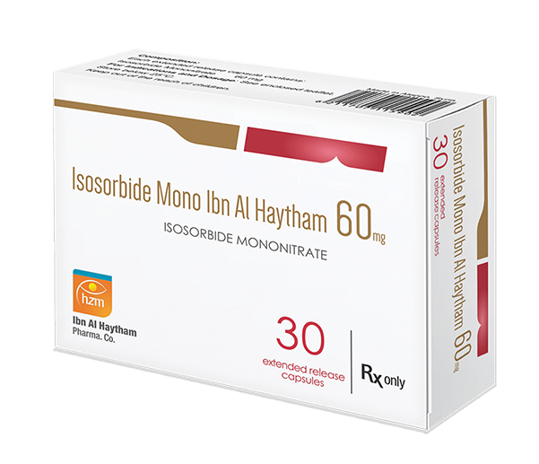 إيزوسوربيد مونو ابن الهيثم 60 ملغ