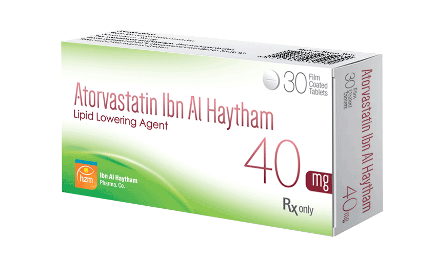 أتورفاستاتين ابن الهيثم 40 ملغ