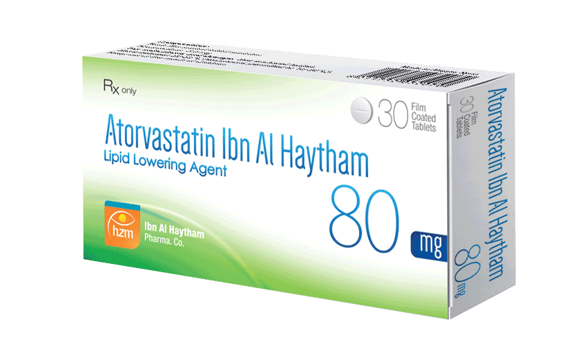 أتورفاستاتين ابن الهيثم 80 ملغ